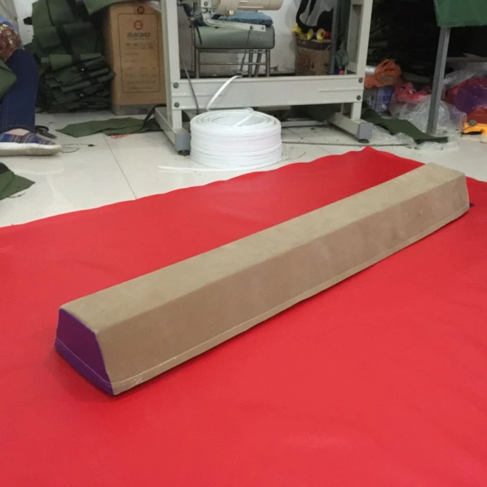 Square Deerskin Velvet Balance Beam